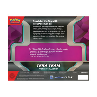 Pokémon TCG: Tera Team Box - wersja angielska Pokémon TCG: Tera Team Box - wersja angielska