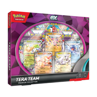 Pokémon TCG: Tera Team Box - wersja angielska Pokémon TCG: Tera Team Box - wersja angielska