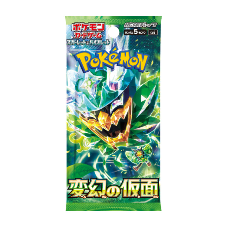 Pokémon TCG: Mask of Change [SV6] Booster Pack - wersja japońska