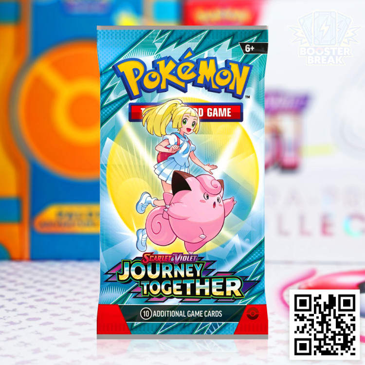 Pokémon TCG: Journey Together [JTG] Booster Pack - wersja angielska