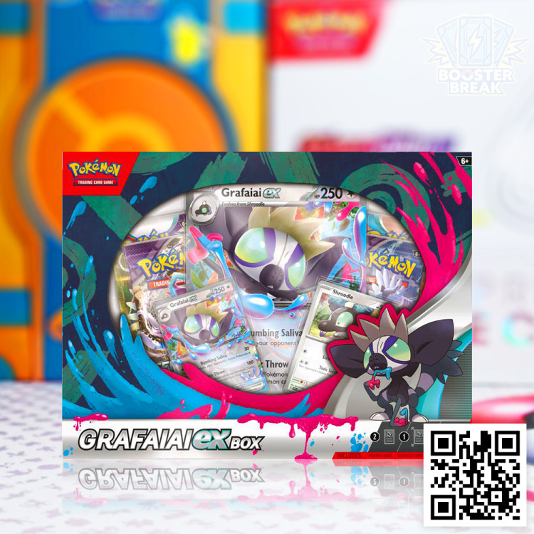 Pokémon TCG: Grafaiai ex Box - wersja angielska