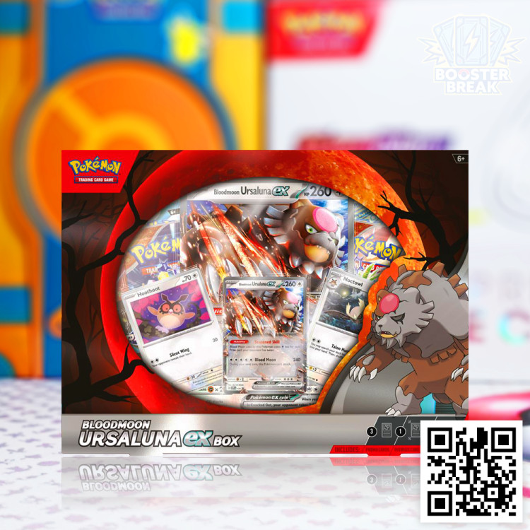 Pokémon TCG: Bloodmoon Ursaluna ex Box - wersja angielska
