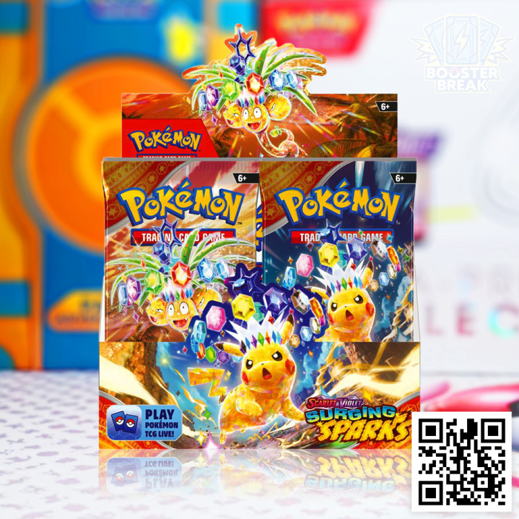 Pokémon TCG: Surging Sparks [SSP] Booster Box (36 Boosterów) - wersja angielska
