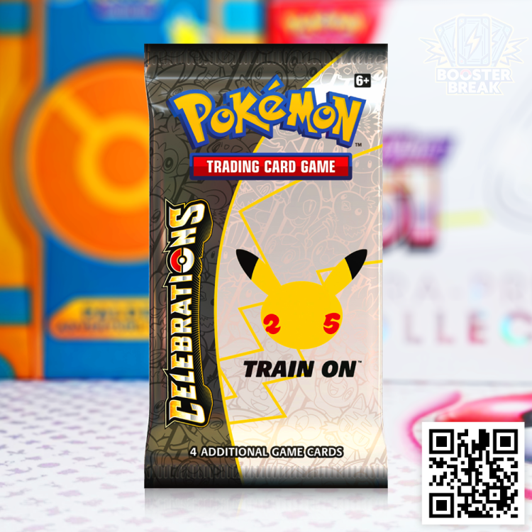 Pokémon TCG: Celebrations [CEL] Booster Pack - wersja angielska