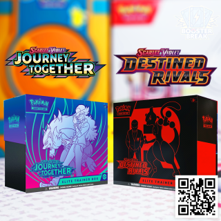 Elite Trainer Box Bundle - Journey Together [JTG] + Destined Rivals [DRI] - wersja angielska