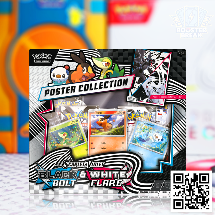 Pokémon TCG: White Flare & Black Bolt - Unova Poster Collection - wersja angielska Pokémon TCG: White Flare & Black Bolt - Unova Poster Collection - wersja angielska