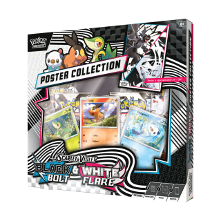 Pokémon TCG: White Flare & Black Bolt - Unova Poster Collection - wersja angielska Pokémon TCG: White Flare & Black Bolt - Unova Poster Collection - wersja angielska