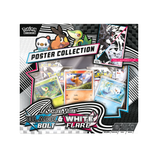 Pokémon TCG: White Flare & Black Bolt - Unova Poster Collection - wersja angielska Pokémon TCG: White Flare & Black Bolt - Unova Poster Collection - wersja angielska