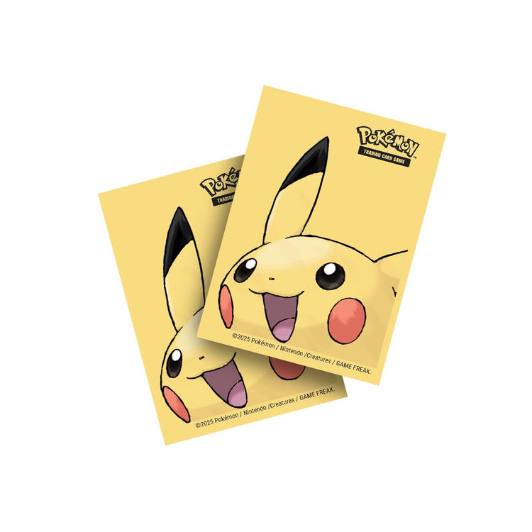 Ultra PRO: Koszulki na karty, Card Sleeves - Pikachu 2025 - opakowanie 65 szt