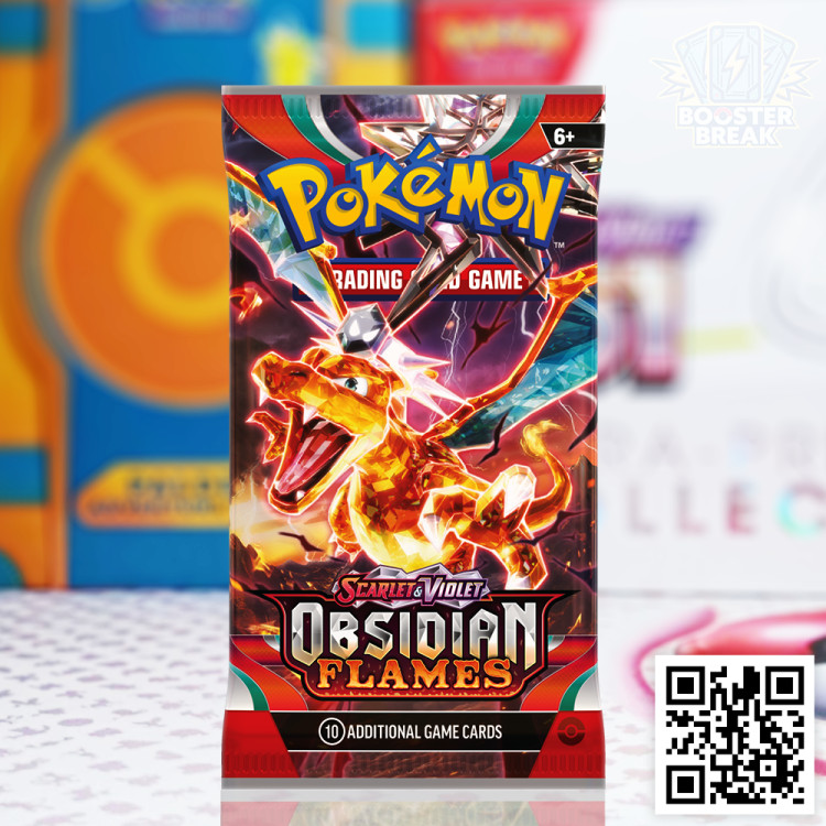 Pokémon TCG: Obsidian Flames [OBF] Booster Pack - wersja angielska
