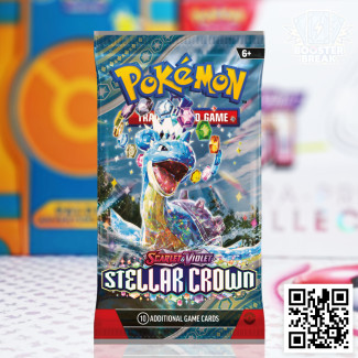 Pokémon TCG: Stellar Crown [SCR] Booster Pack - wersja angielska