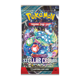 Pokémon TCG: Stellar Crown [SCR] Booster Pack - wersja angielska