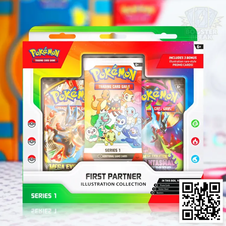 Pokémon TCG: First Partner Illustration Collection - Series One - wersja angielska