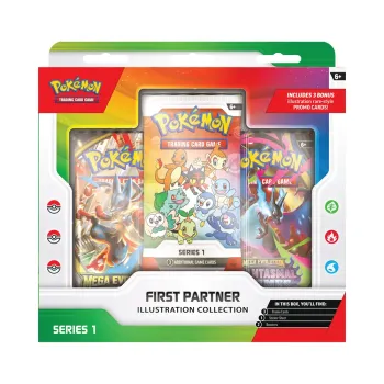 Pokémon TCG: First Partner Illustration Collection - Series One - wersja angielska
