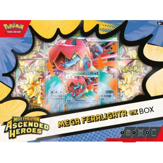 [PREORDER] Pokémon TCG: Ascended Heroes - Mega Feraligatr ex Box - wersja angielska