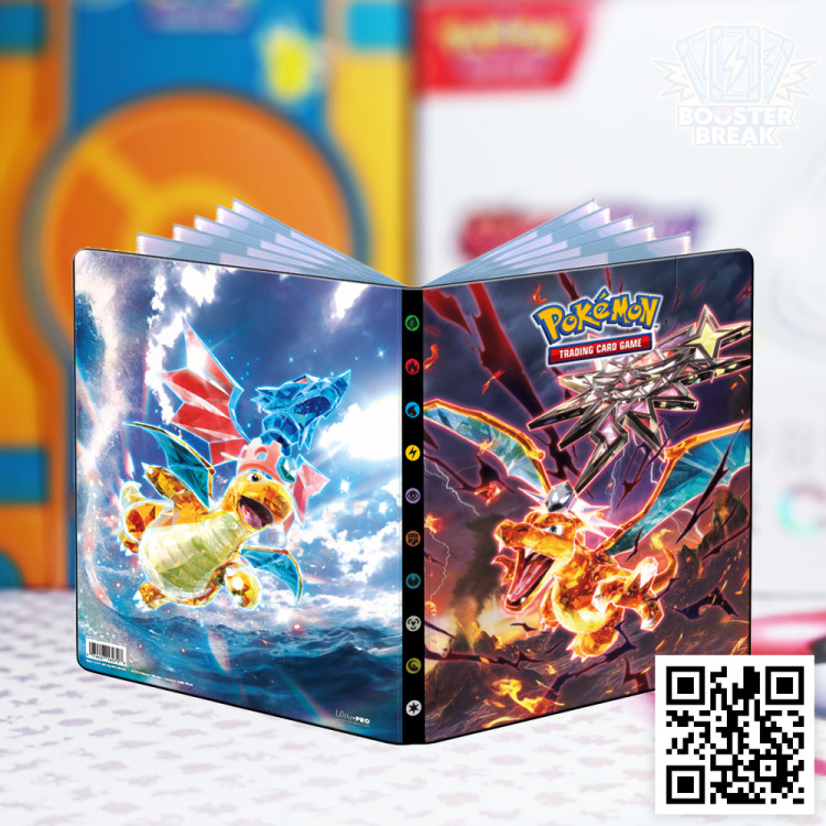 Ultra PRO: Album 3x3 na karty Pokemon - Obsidian Flames