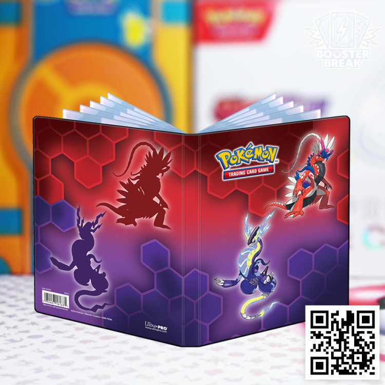 Ultra PRO: Album 2x2 na karty Pokemon - Koraidon and Miraidon