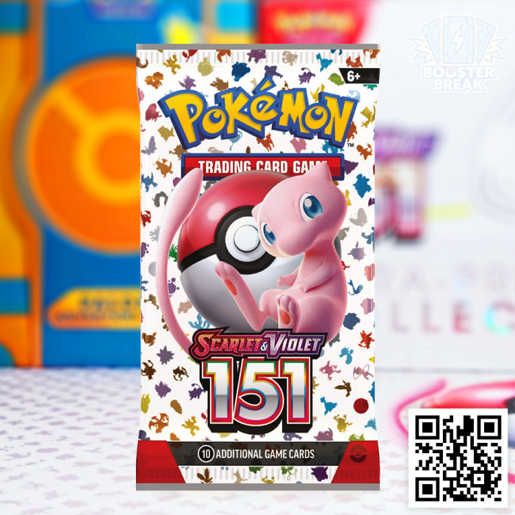 Pokémon TCG: 151 [MEW] Booster Pack - wersja angielska