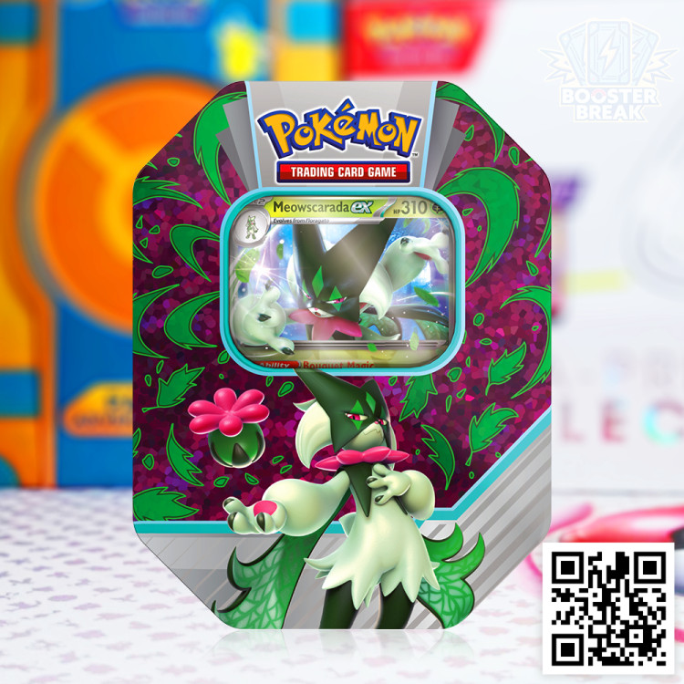 Pokémon TCG: Paldea Partners Tin - Meowscarada ex - wersja angielska