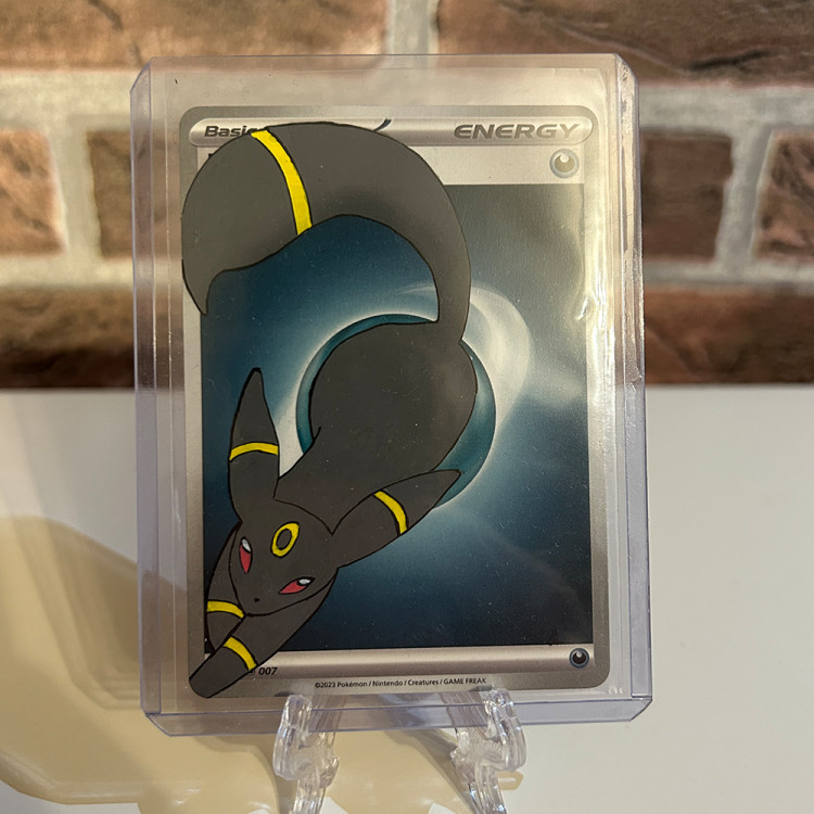 Pokemon TCG: Ręcznie malowana Karta Umbreon