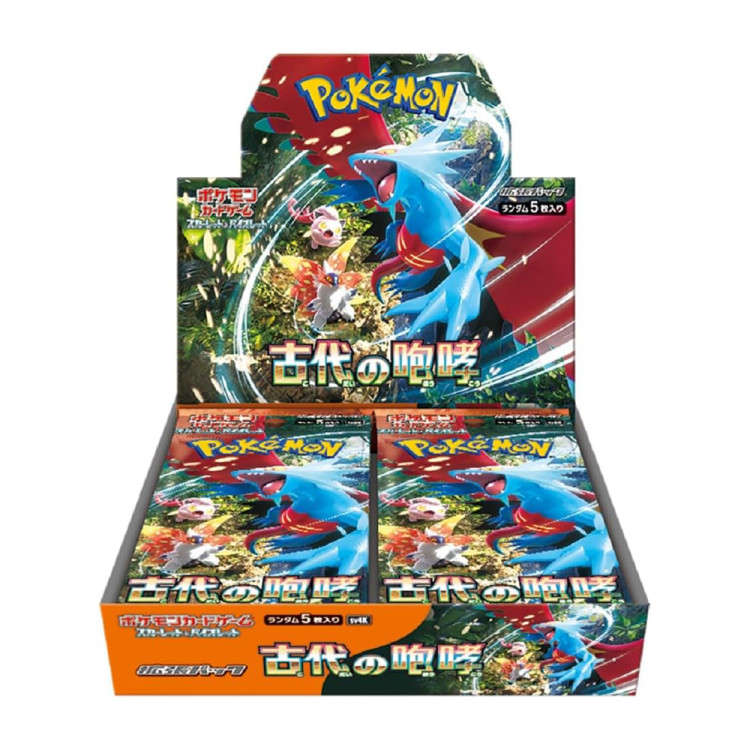 Pokémon TCG: Ancient Roar [SV4K] Booster Box - wersja japońska