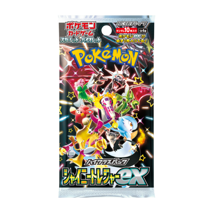 Pokémon TCG: Shiny Treasure EX [SV4A] Booster Pack - wersja japońska